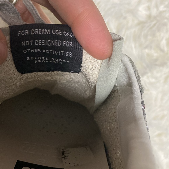 Authentic Silver glitter Golden Goose - Picture 6 of 9